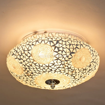 Oosterse mozaïek plafonniere transparant- diameter 25 cm