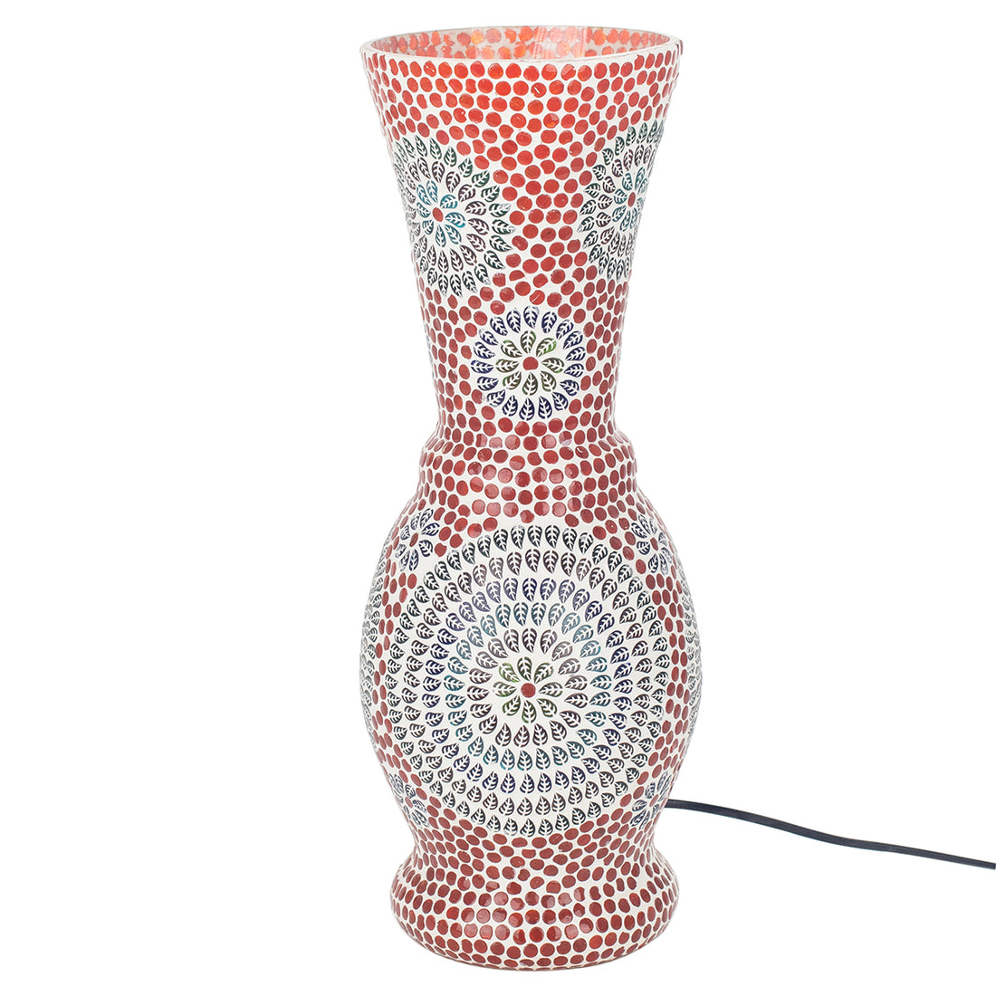 Lampe de table mosaïque orientale 34 cm