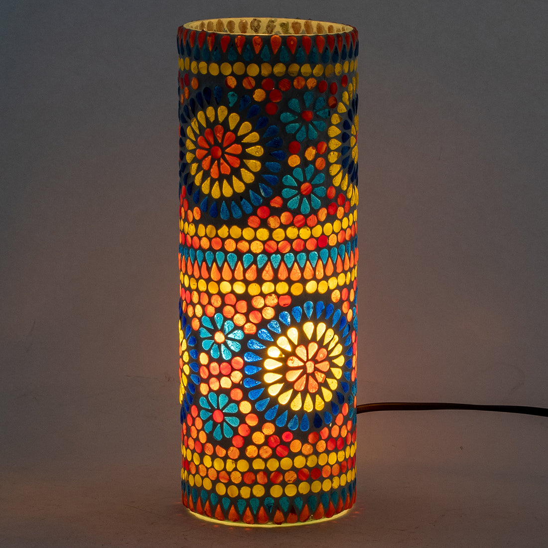 Lampe mosaïque orientale - lampe de table - 30 cm