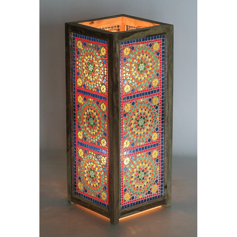 Lampadaire mosaïque oriental multicolore TR 60 cm