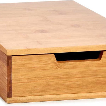 Capsule Organiser Holder Coffee-maker Bamboo (31 x 10 x 30 cm)