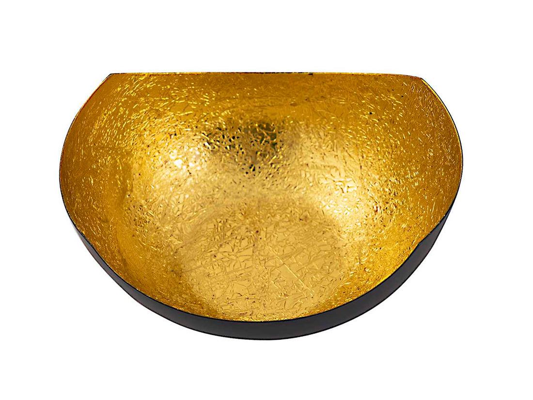 Oriental Candle Holder Set, 2-piece Love bowl shape