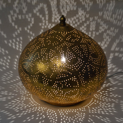 Gouden Arabische filigrain lamp goud