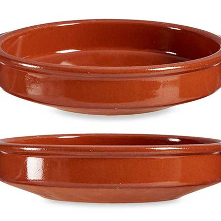 Ronde  Ovenschaal Vuurvast 26 X 5,5 Cm Klei Terracotta