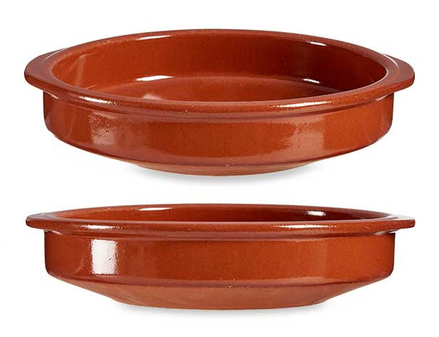 Ronde  Ovenschaal Vuurvast 26 X 5,5 Cm Klei Terracotta