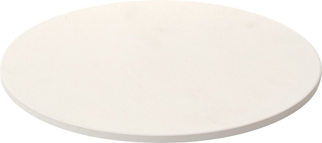 Pizzasteen rond 33 cm voor BBQ en oven – cordieriet, met pizzasnijder – foto 3