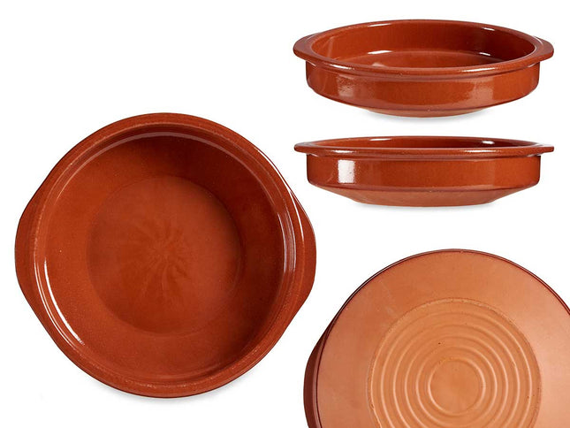 Ovenschaal 24 cm spaans aardewerk