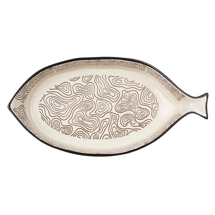 Ovenschaal 33x16cm, hittebestendig keramiek