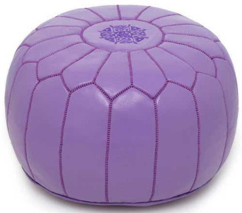 Paarse Marokkaanse Poef