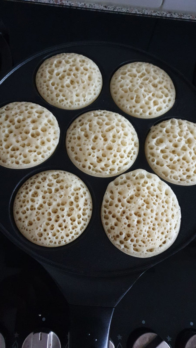 crêpière 7 tasses revêtement marbre antiadhésif