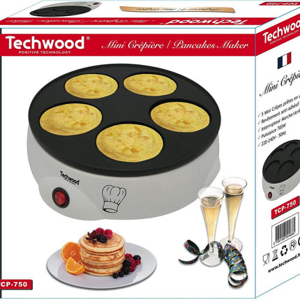 Techwood mini crepe maker- Pancakes
