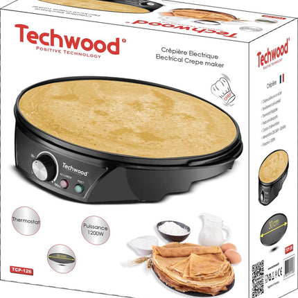Techwood – Pannenkoekenmaker - Crêpe maker - Ø 30 cm