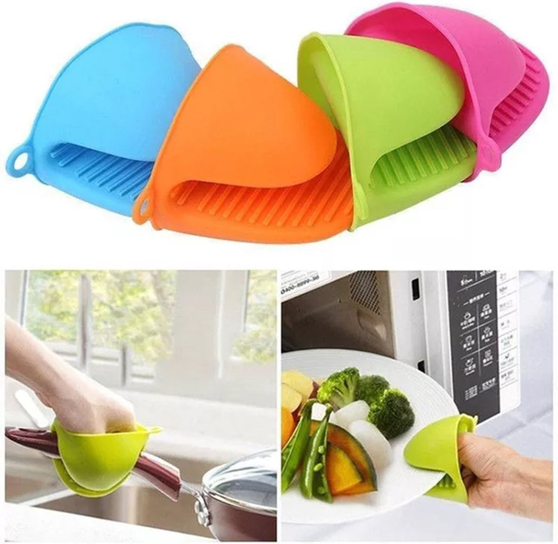 Manique en silicone résistante à la chaleur - Antidérapante - Manique de cuisine