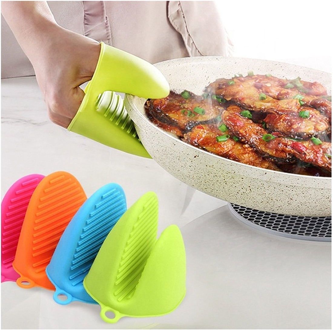 Manique en silicone résistante à la chaleur - Antidérapante - Manique de cuisine