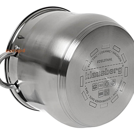 Pannenset - 3 delig - 7 - 8.6 - 10.7 liter