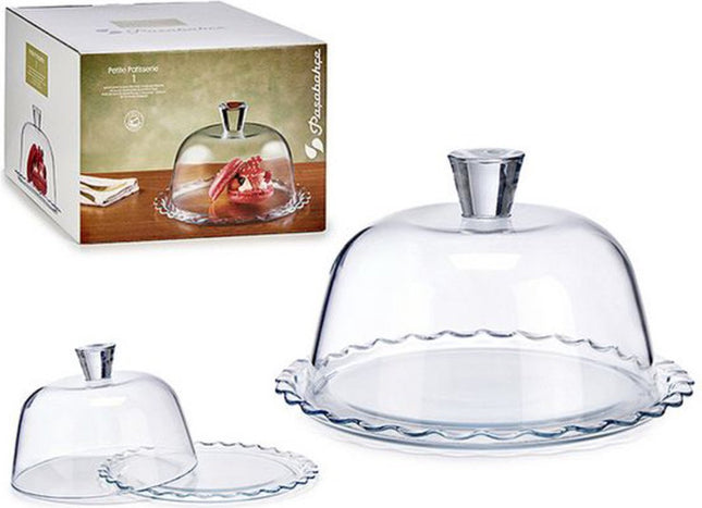 Pasabahce Petite Patisserie - Taartplateau met deksel - 22cm