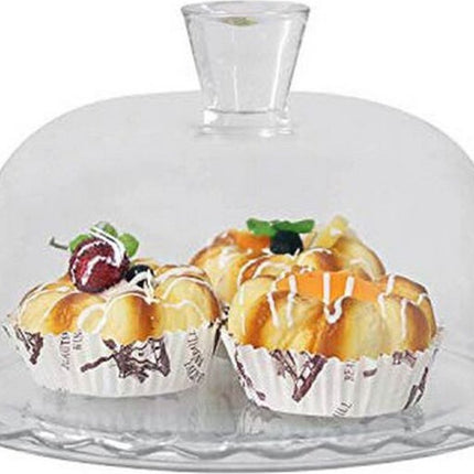 Pasabahce Petite Patisserie - Taartplateau met deksel - 22cm