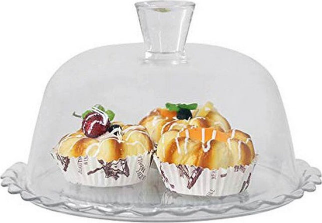 Pasabahce Petite Patisserie - Taartplateau met deksel - 22cm