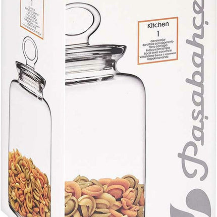 Pasabahce Snoeppot/voorraadpot Megan - 2600 ml - glas