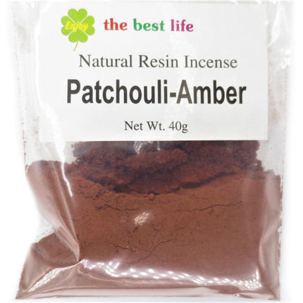 Resin wierook - PATCHOULI-AMBER 40G