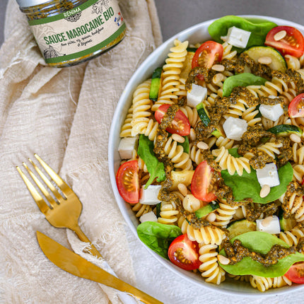 Biologische Marokkaanse Marinade chermoula voor vlees en vis