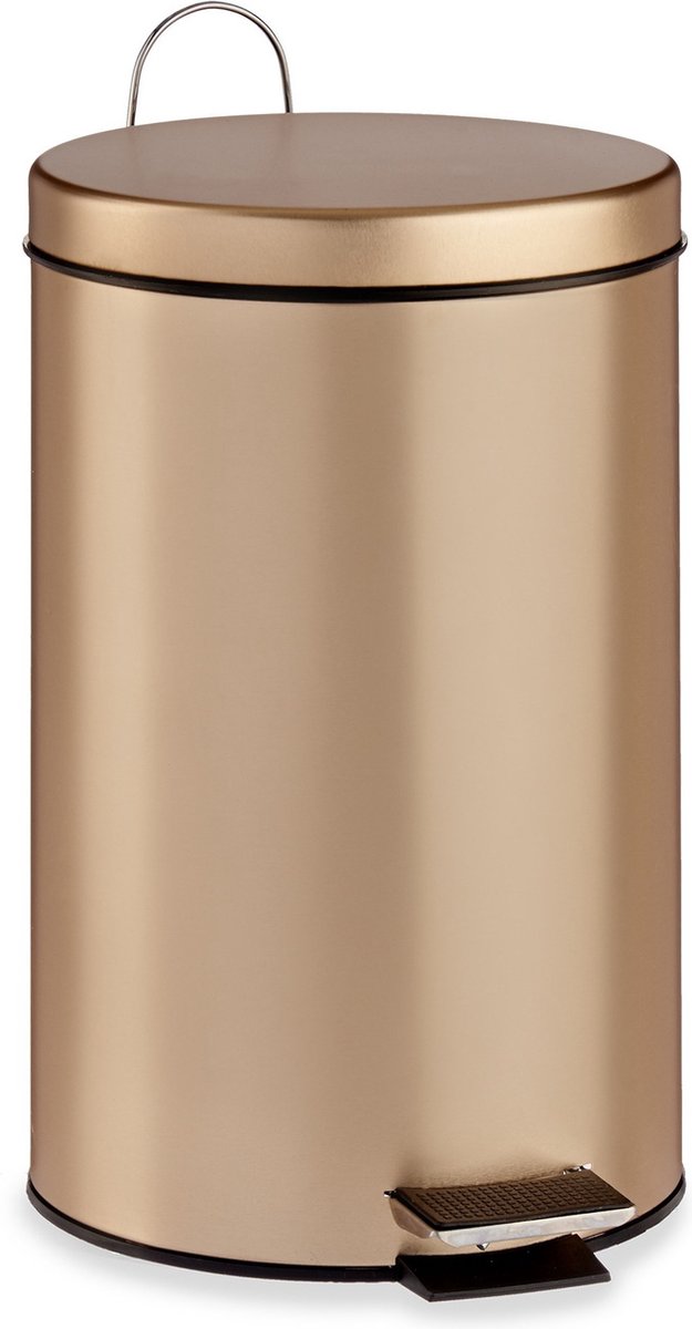 Pedal bin/waste bin metal 12 litres