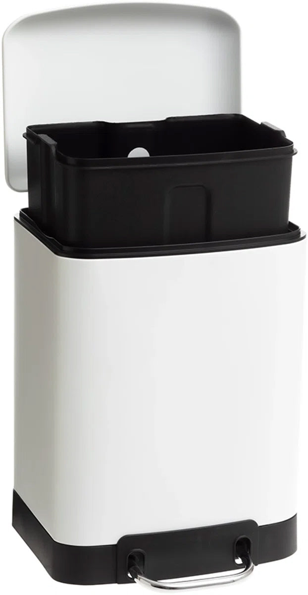 5Five pedaalemmer Ariane 6 liter – prullenbak van RVS met soft-close deksel – foto 11