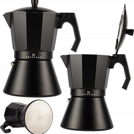 Edënbërg Black Line - Percolator - Koffiemaker 12 kops - Espresso Maker 400 ML