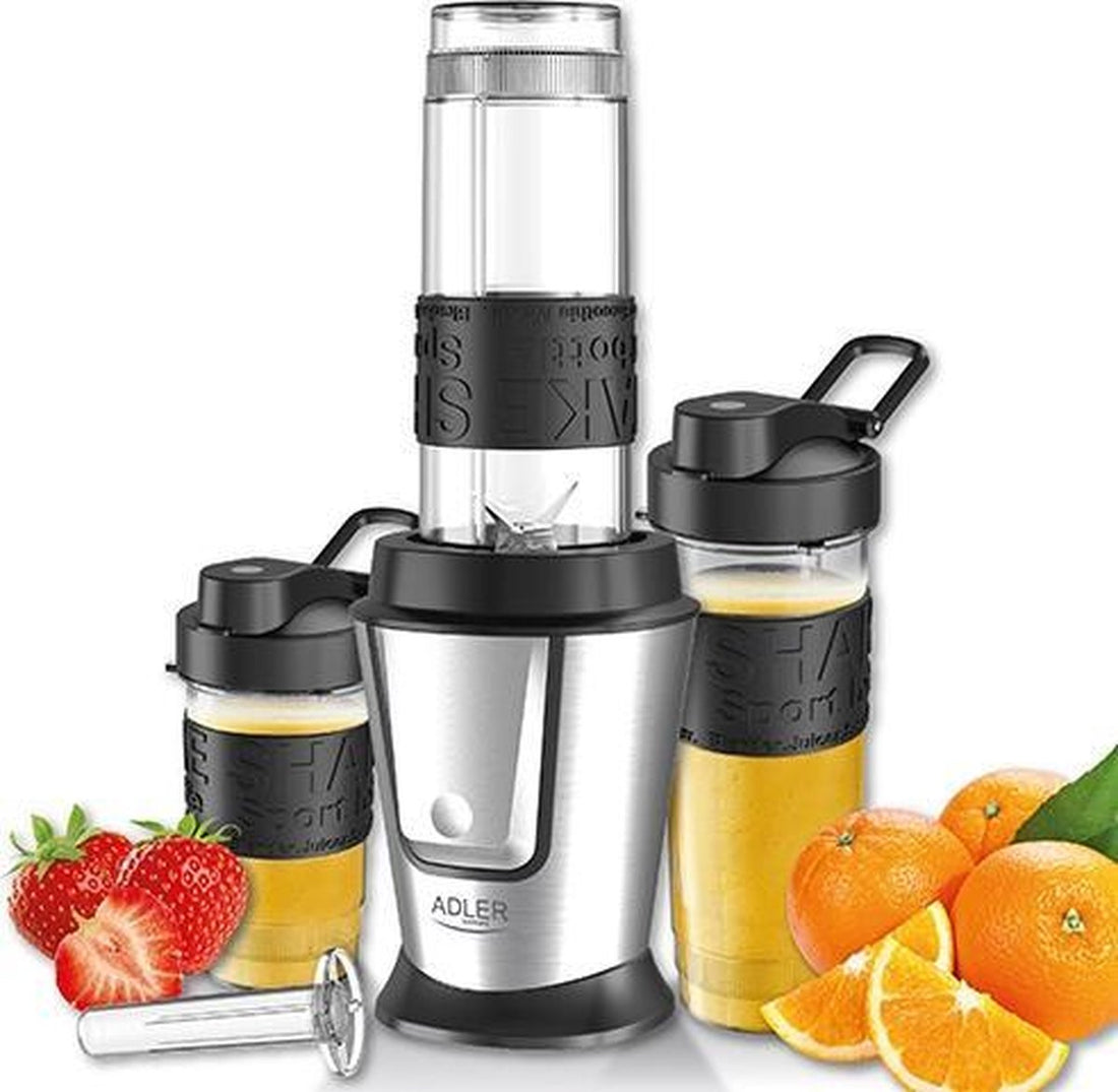 Personal blender - with cooling stick - 2 sports cups