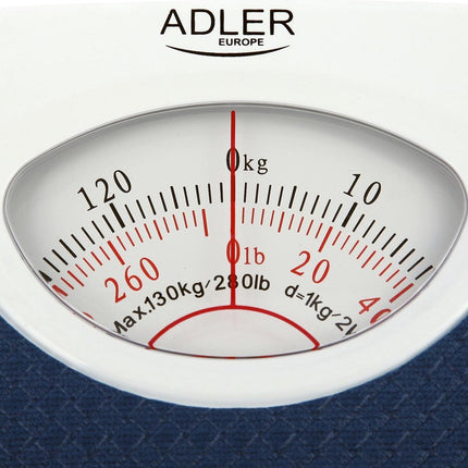 Adler AD 8151b - Personenweegschaal - Analoog - Blauw
