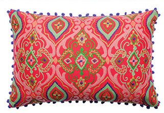 Geborduurd Oosterse design kussenhoes design 40x60cm
