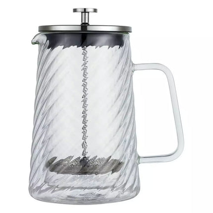 Klausberg Piston Koffie-/Thee Zetter - Glas -0.35L