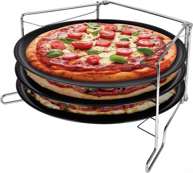 Pizza bakplaten - set van 3