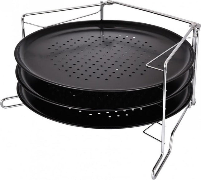 Pizza bakplaten - set van 3