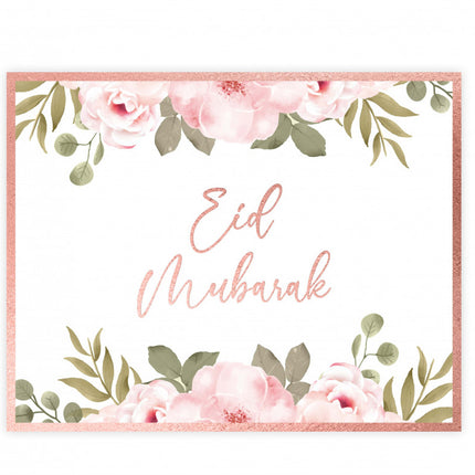 Placemats Eid Rose Gold (set van 6)