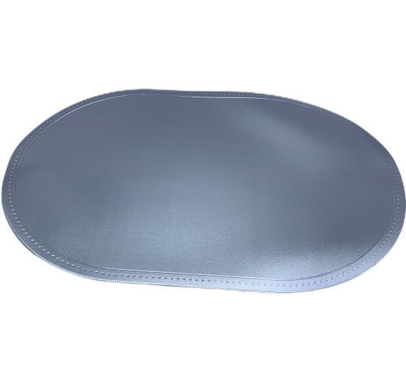 Placemat ovaal PU leer