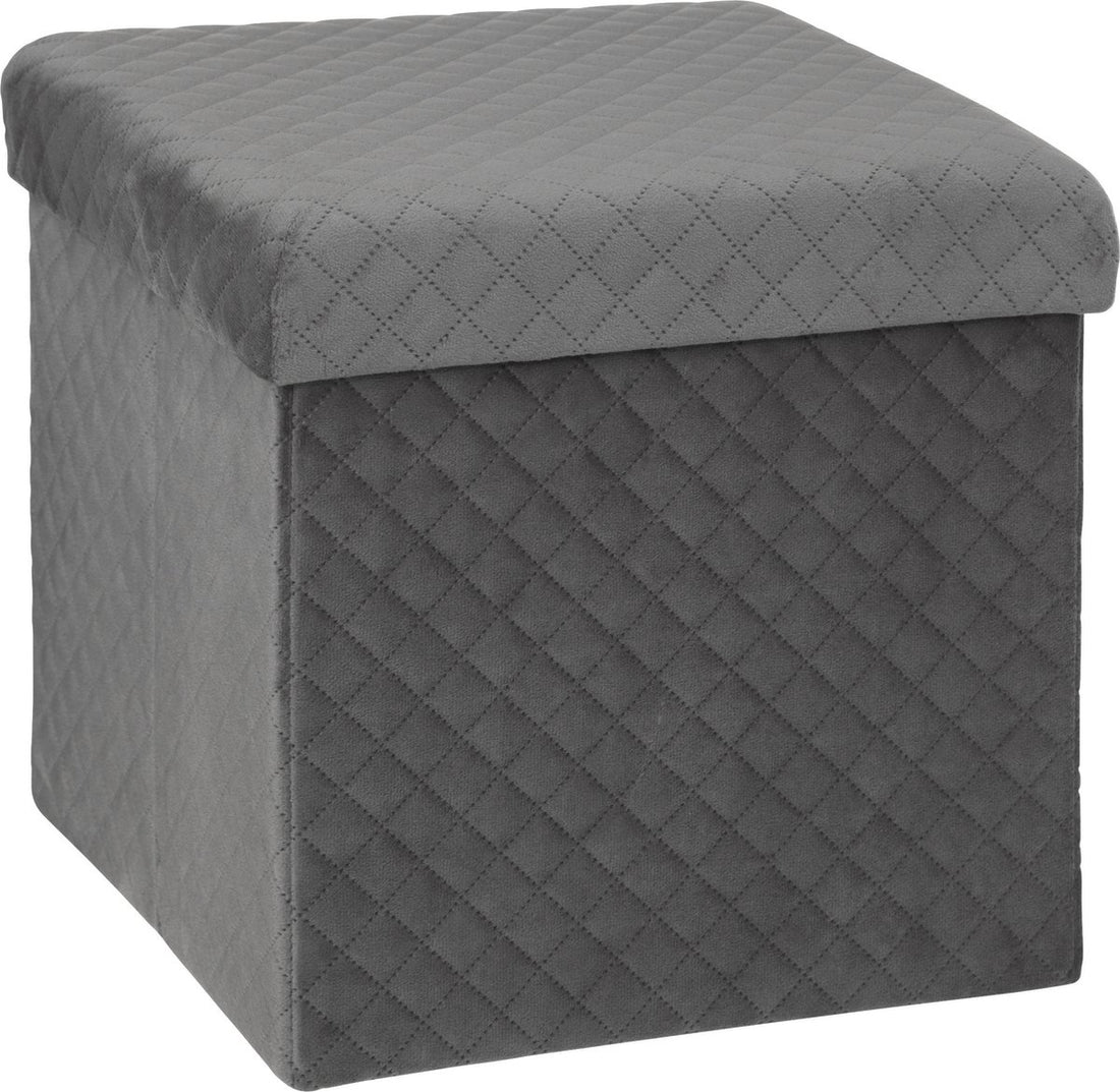 Pouf / Hocker / Fußhocker - Aufbewahrungsbox - faltbar