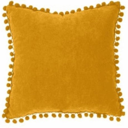 Kussen - Pompon sierkussen - 40 x 40 cm