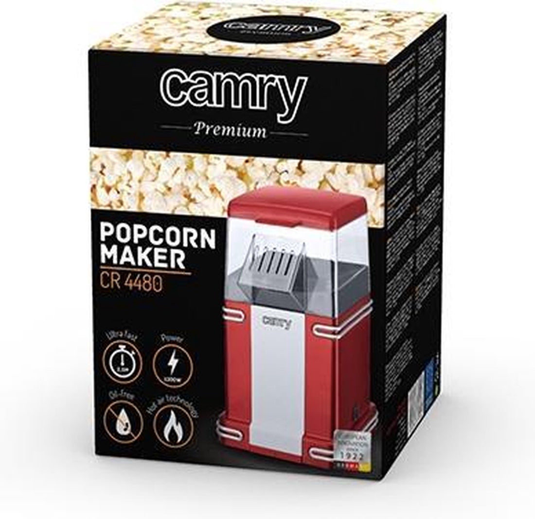 Nostalgic popcorn machine