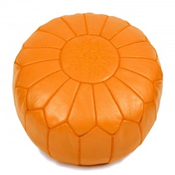 Marokkaanse Poef Geel Ø 50 Cm