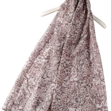 Print Glitter Scarf