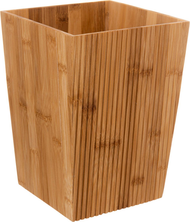 5Five - Prullenbak - bamboe - 6L - Afvalemmer