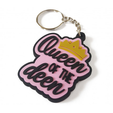 Queen of the deen sleutelhanger