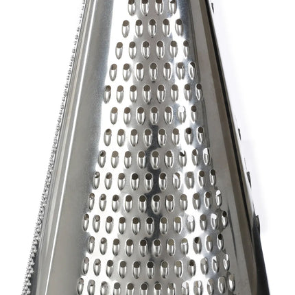 Rasper Cirkelvormig 3 zijden Roestvrij staal (25,2 x 11 cm)