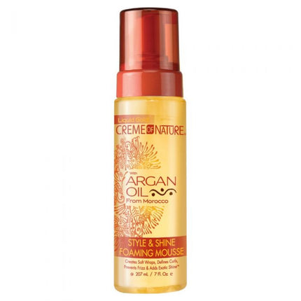 Argan Oil Style&Shine Foaming Mousse 207 ml