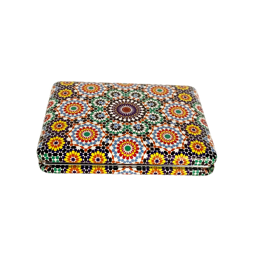 Rectangular makeup pocket mirror