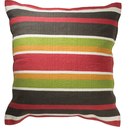 Oosterese Kussenhoes 100% Katoen - met meerdere strepen - 45 x 45 cm