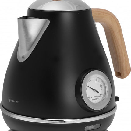 Kassel - Retro Waterkoker - 1,7L - RVS - met thermometer