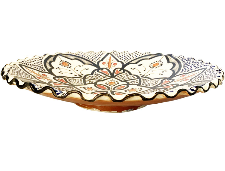 Marokkanische geriffelte Schale ø35 cm