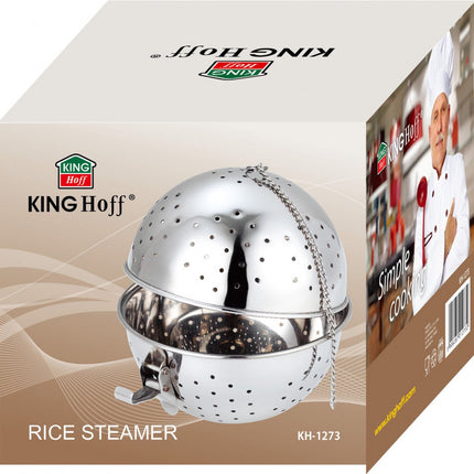 Kinghoff - Rijstkoker bal infuser - Staal